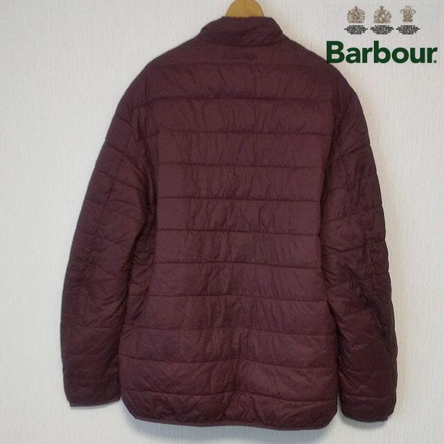 Barbour(バーブァー)のバブアーBarbour　メンズ　中綿ジャケット　マルーン　XL メンズのジャケット/アウター(ダウンジャケット)の商品写真