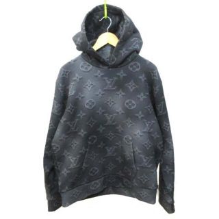 ルイヴィトン(LOUIS VUITTON)のルイヴィトン 21SS プルオーバー パーカー 3Dモノグラム スウェット L(パーカー)