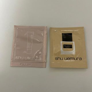 シュウウエムラ(shu uemura)のシュウウエムラ　メイクアップベース　ファンデーション　試供品(サンプル/トライアルキット)