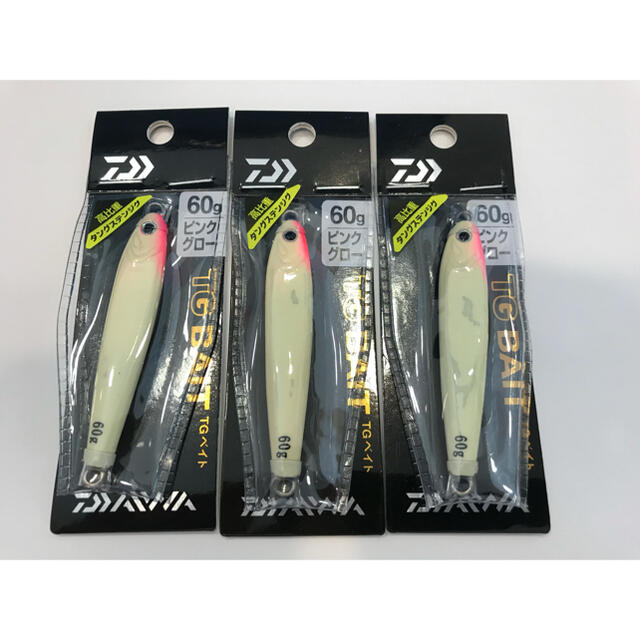 DAIWA - ダイワ TGベイト 60g TG 60g ピンクグロー オールグローの通販 ...