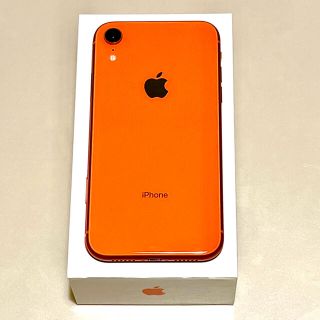 アップル(Apple)のiPhone XR 128GB コーラル(スマートフォン本体)