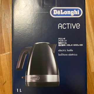 デロンギ(DeLonghi)のデロンギ　KBLA 1200J-BK(電気ケトル)