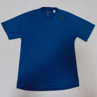 アディダス(adidas)のadidas アディダス Tシャツ Oサイズ ブルー(Tシャツ/カットソー(半袖/袖なし))