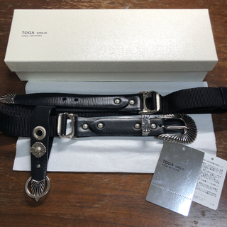 TOGA - TOGA VIRILIS Leather Nylon Beltの通販 by タロウ's shop