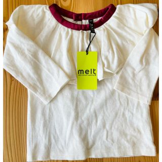 フィス(FITH)の新品タグ付 melt ピエロカラーカットソー BM 90cm(Tシャツ/カットソー)