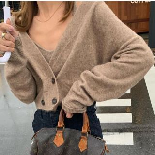 ザラ(ZARA)のzara ダブルボタン　カーディガン(カーディガン)