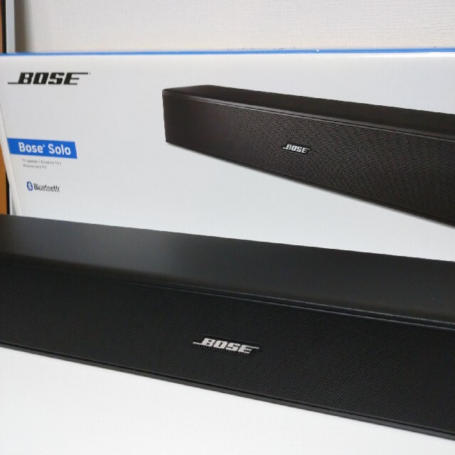 BOSE(ボーズ)のBOSE SOLO TVSpeaker　 スマホ/家電/カメラのオーディオ機器(スピーカー)の商品写真