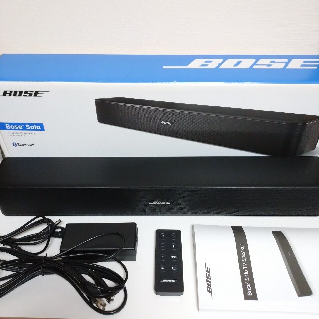 BOSE(ボーズ)のBOSE SOLO TVSpeaker　 スマホ/家電/カメラのオーディオ機器(スピーカー)の商品写真