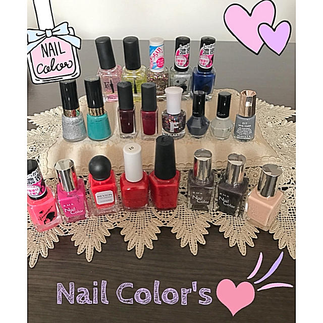 Nailポリッシュ♡秋冬colorあり！ケアもできるオイル付き コスメ/美容のネイル(マニキュア)の商品写真