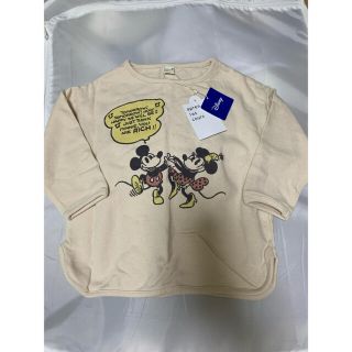 タグ付き　アプレレクール　ミッキー　トレーナー　100(Tシャツ/カットソー)