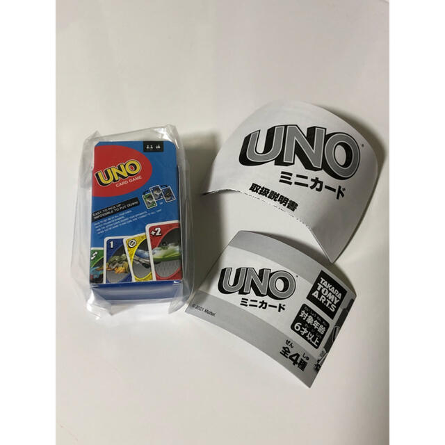 Takara Tomy(タカラトミー)のUNO ミニカード エンタメ/ホビーのテーブルゲーム/ホビー(トランプ/UNO)の商品写真