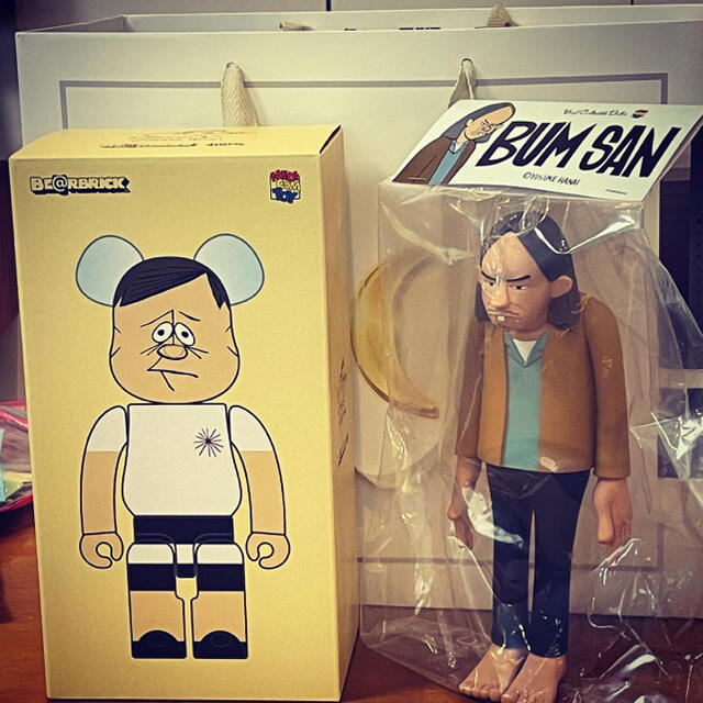 MEDICOM TOY(メディコムトイ)の花井祐介YUSUKE HANAI400％ VCD BUM SAN ハンドメイドのおもちゃ(フィギュア)の商品写真