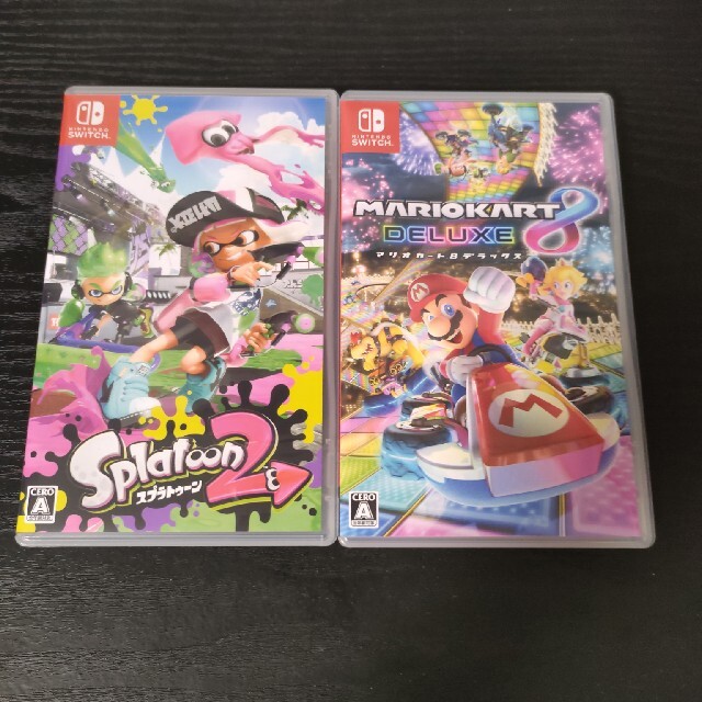 2本セット スプラトゥーン2 マリオカート8 デラックス switch 全国