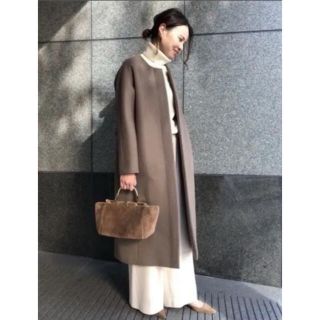 ドゥーズィエムクラス(DEUXIEME CLASSE)の♡ Deuxième classe  ノーカラーコート♡(ロングコート)