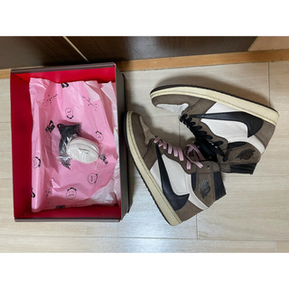 ナイキ(NIKE)のTRAVIS SCOTT NIKE AIR JORDAN1 RETRO HIGH(スニーカー)