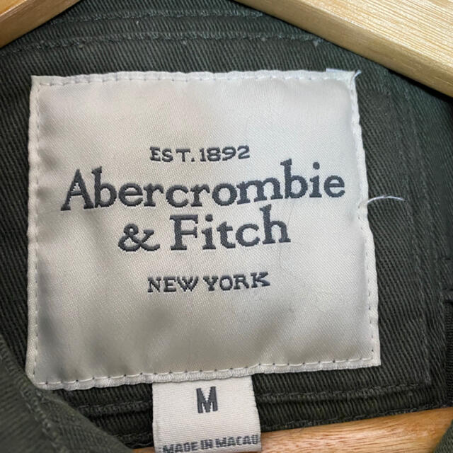 Abercrombie&Fitch(アバクロンビーアンドフィッチ)のAbercrombie&fitch  ミリタリー　シャツ　ワーク メンズのトップス(シャツ)の商品写真