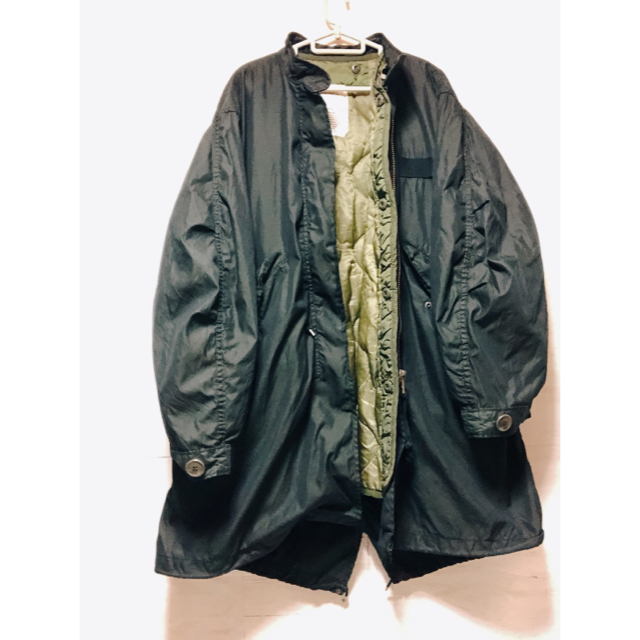 vintage M-65 黒染め フィッシュテールパーカ モッズコートの vintage M-65 黒染め フィッシュテールパーカ モッズコートの