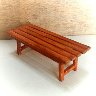 モンストドール ✧木製ベンチ 木製テーブル