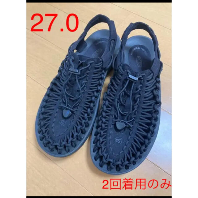 【美品】keen ユニーク　27.0cm