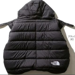 ザノースフェイス(THE NORTH FACE)のノースフェイス ベビーシェルブランケット ブラック(おくるみ/ブランケット)