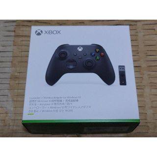 エックスボックス(Xbox)のXbox ワイヤレス コントローラー + ワイヤレス アダプタ Win10(その他)