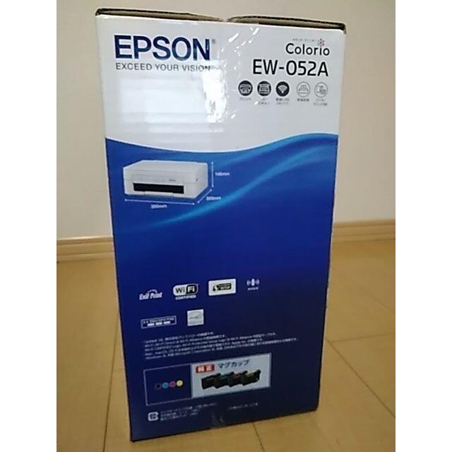 EPSON(エプソン)の新品プリンターエプソン 本体 インク無し EW-052A スマホ/家電/カメラのPC/タブレット(PC周辺機器)の商品写真