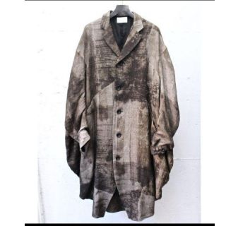 未使用 roggykei ZERO BUTTON COAT. PRINT.(チェスターコート)