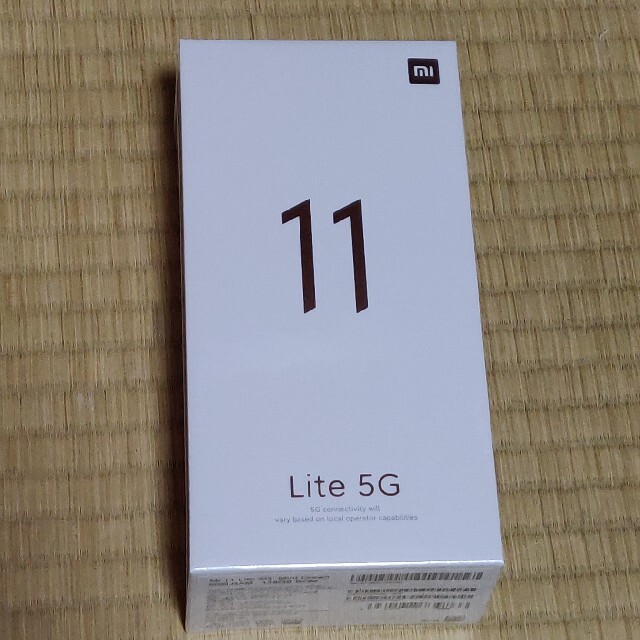 未開封︰Xiaomi Mi 11 Lite 5G Mint Green 国内版のサムネイル