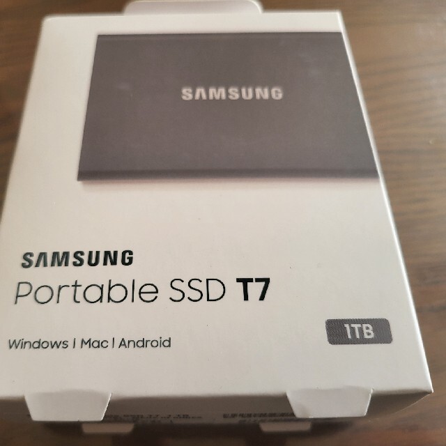 Samsung T7 1TB  外付けSSD 高速1,050MB/秒 サムスン