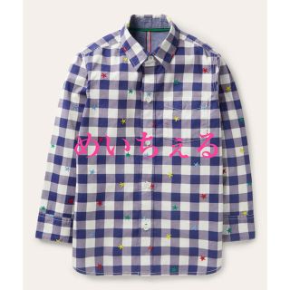 ボーデン(Boden)の【新品】Boden ブルー カジュアル ツイルシャツ(ブラウス)