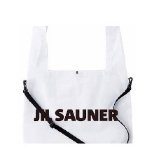 【新品】JIL SAUNER マルシェバックSAUNESS 白 レディースのバッグ(エコバッグ)の商品写真