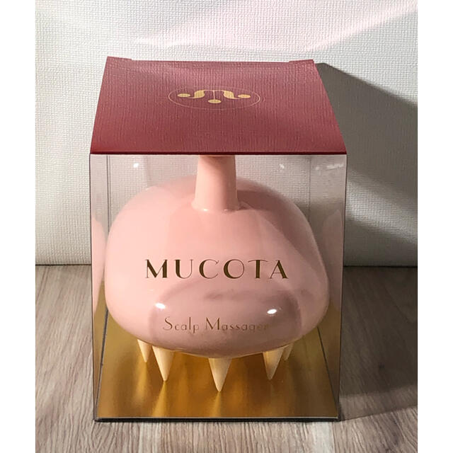 MUCOTA(ムコタ)のムコタ スキャルプマッサージャー ピンク　2個セット コスメ/美容のヘアケア/スタイリング(ヘアブラシ/クシ)の商品写真