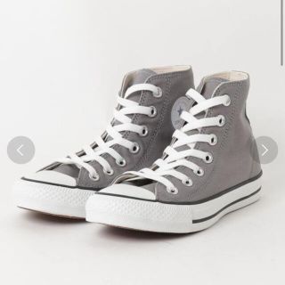 コンバース(CONVERSE)のコンバース　ハイカット　グレー(スニーカー)