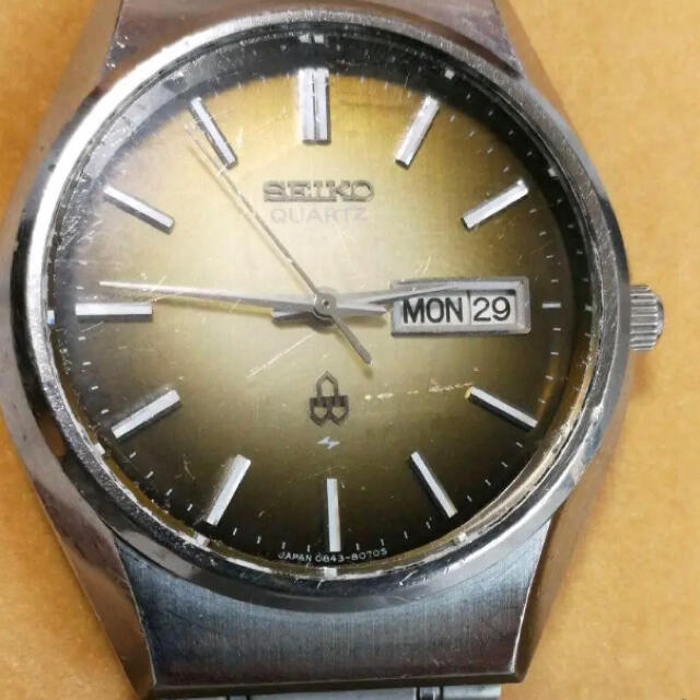 時計SEIKO 初期クオーツ時計 1976年製