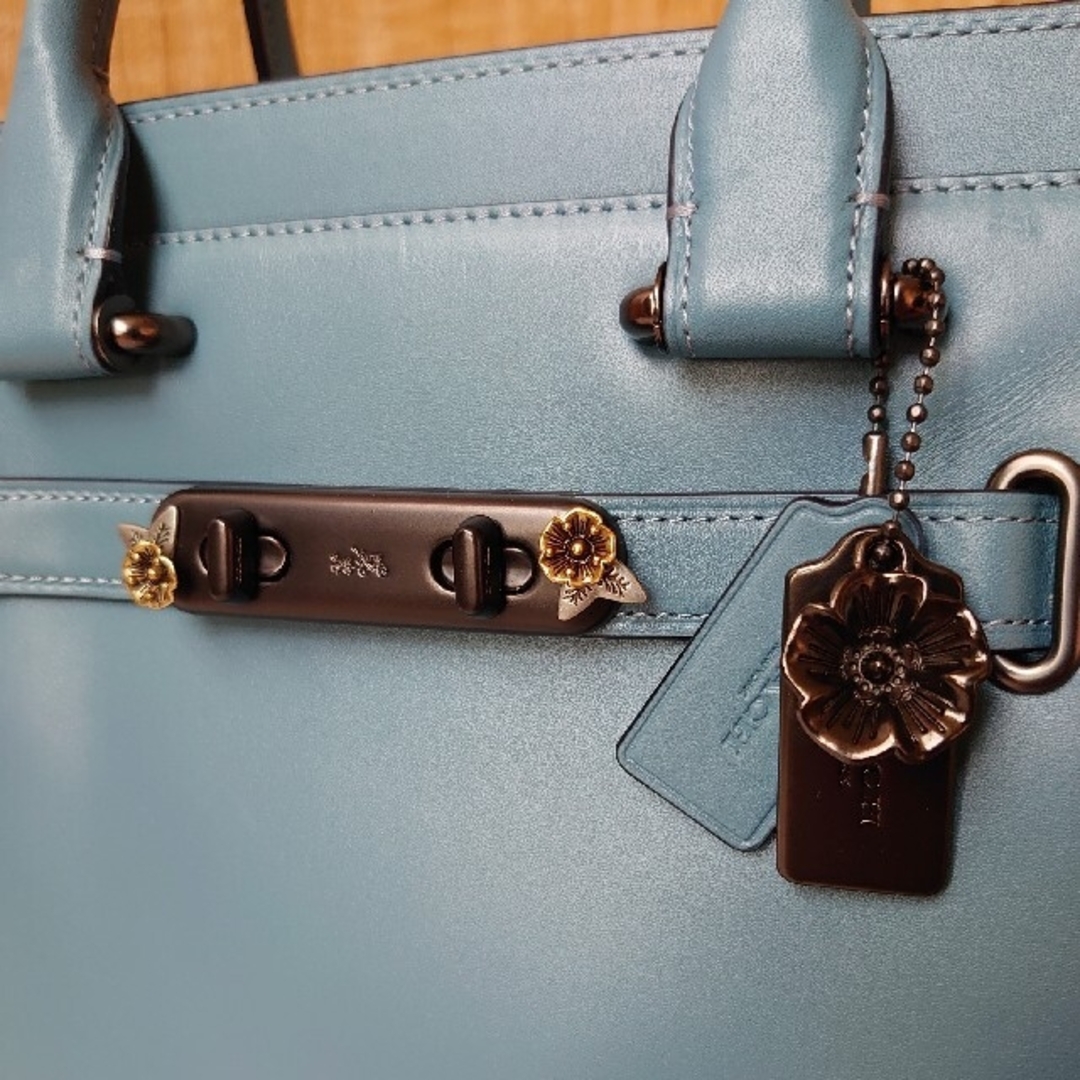 COACH【未使用】スワッガー ティーローズ 29460 ブルー