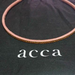 アッカ(acca)の(moon様専用)美品 acca 1連ラインストーン カチューシャ(カチューシャ)