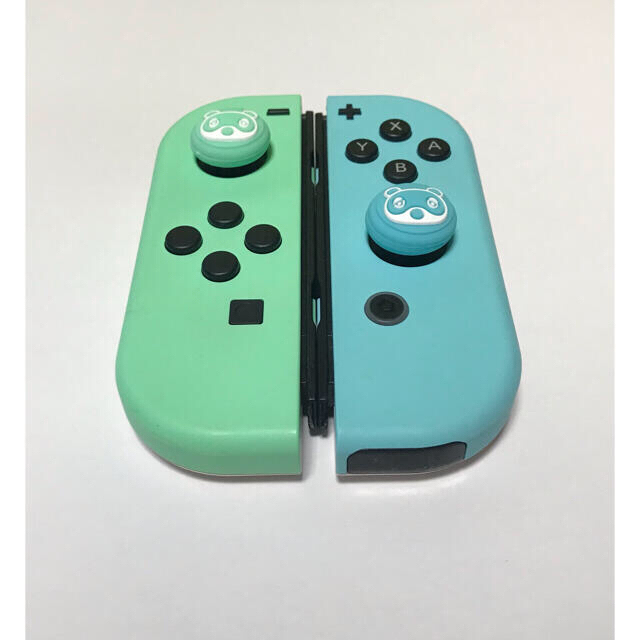 Nintendo Switch(ニンテンドースイッチ)の【美品】あつまれどうぶつの森　ジョイコン　動作確認済 エンタメ/ホビーのゲームソフト/ゲーム機本体(その他)の商品写真