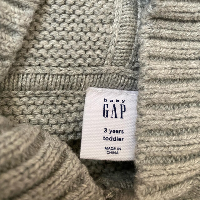 GAP Kids(ギャップキッズ)のニットポンチョ キッズ/ベビー/マタニティのキッズ服女の子用(90cm~)(ジャケット/上着)の商品写真