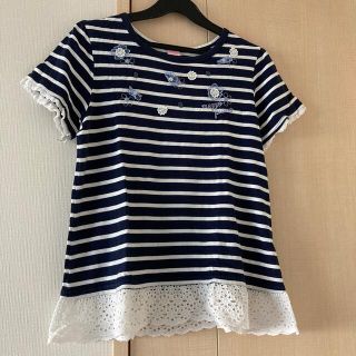 メゾピアノ(mezzo piano)のメゾピアノ　L 160㎝　半袖　ガールズ(Tシャツ/カットソー)