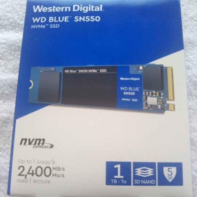 新品 NVMe SSD 1TB SN550