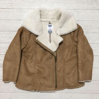 オールドネイビー(Old Navy)の★OLDNAVY★フェイクムートンJK★4T★(ジャケット/上着)