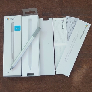 マイクロソフト(Microsoft)のMicrosoft Surface Pen EYV-00015 silver(PC周辺機器)