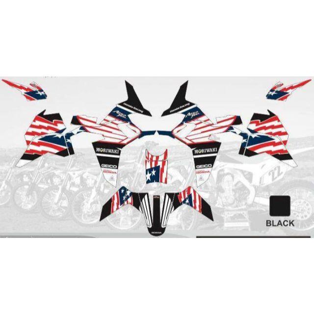 ホンダ(ホンダ)のアフリカツイン AFRICA TWIN グラフィック デカール ステッカー 2 自動車/バイクのバイク(ステッカー)の商品写真