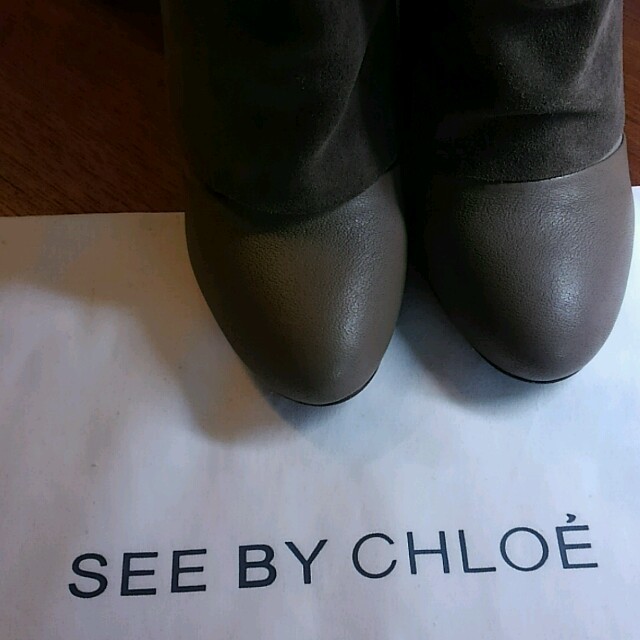 SEE BY CHLOE(シーバイクロエ)の(未使用品)＊クロエ＊ショートブーツ レディースの靴/シューズ(ブーツ)の商品写真