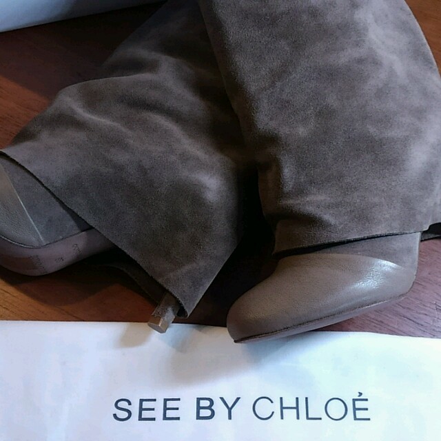 SEE BY CHLOE(シーバイクロエ)の(未使用品)＊クロエ＊ショートブーツ レディースの靴/シューズ(ブーツ)の商品写真