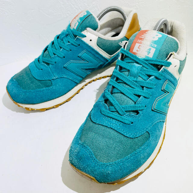 New Balance(ニューバランス)のnew balance/ニューバランス★WL574SEB★ターコイズ★25.0 レディースの靴/シューズ(スニーカー)の商品写真