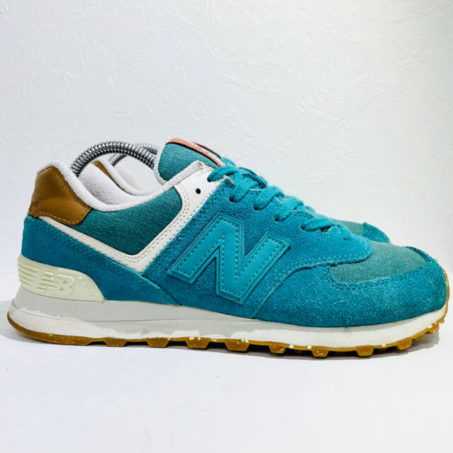 New Balance(ニューバランス)のnew balance/ニューバランス★WL574SEB★ターコイズ★25.0 レディースの靴/シューズ(スニーカー)の商品写真