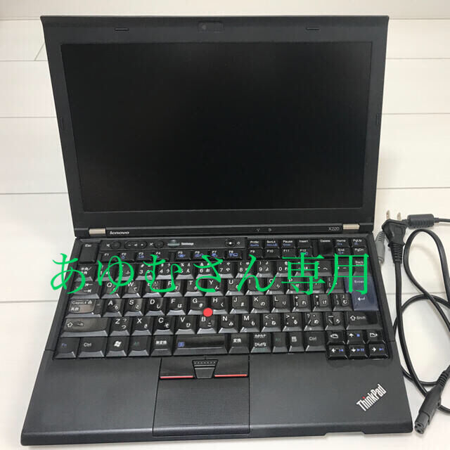 美品 ThinkPad x220 i5 メモリー8G SSD500GB換装ThinkPad