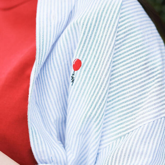 BALLOON OX FORD SHIRT / STRIPE (BALL-01)