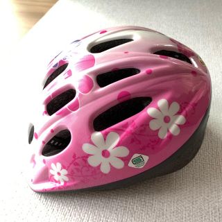 よっちゃん様専用☆キッズヘルメット　フラワー　SG規格　自転車スケボー練習用(自転車)